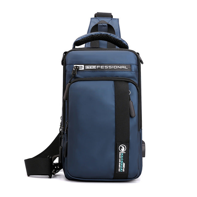 Anti-Theft USB Charging Waterproof Crossbody Bag - Image 10