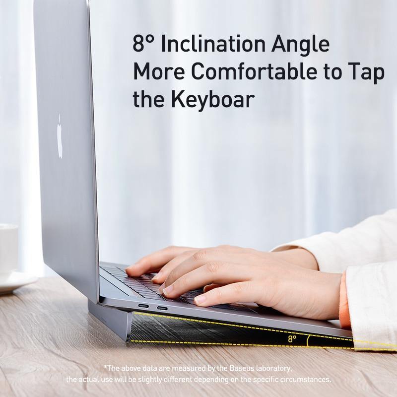 Aluminum Adjustable Folding Laptop Stand - Image 1