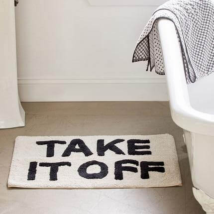 Nordic Funny Bathroom Area Carpets - Image 1