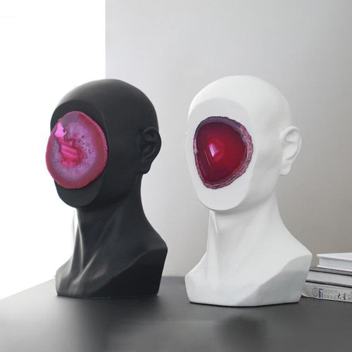 Modern Nordic Abstract Man Sculpture - Image 0