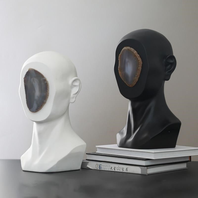 Modern Nordic Abstract Man Sculpture - Image 1