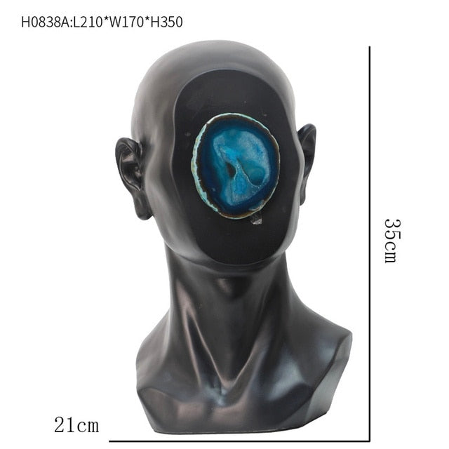 Modern Nordic Abstract Man Sculpture - Image 8