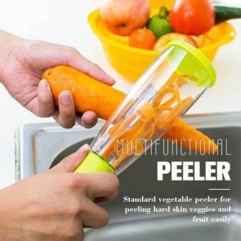 Multifunctional Stainless Steel Stored Vegetable Peeler - Image 5