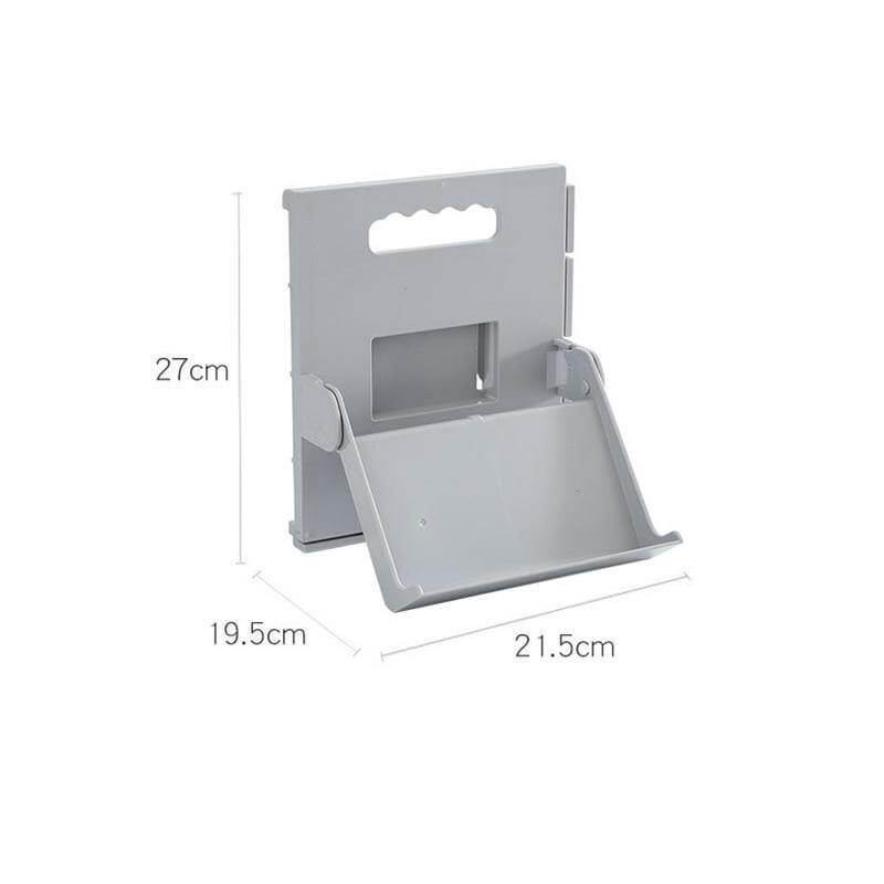 Hidden Folding Multifunctional Wall Shoe Organizer Rack - Image 1