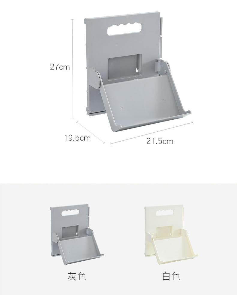 Hidden Folding Multifunctional Wall Shoe Organizer Rack - Image 3