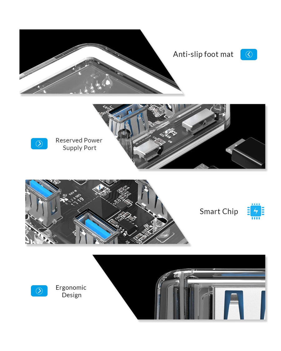 Multi-Port Transparent High Speed USB Splitter - Image 3