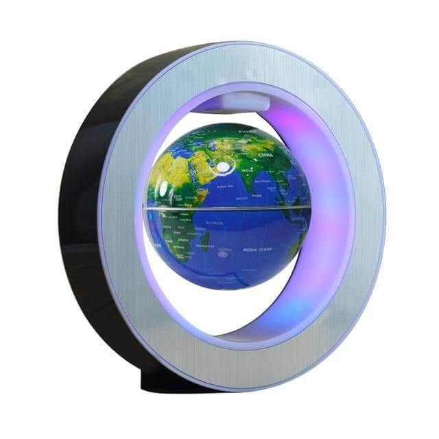 Novelty Floating Globe LED World Magnetic Levitation Lamp - Image 1
