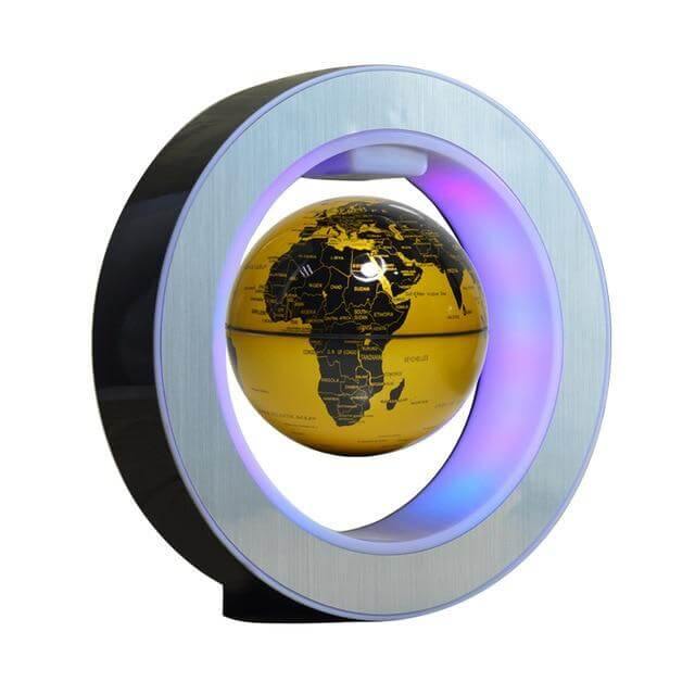 Novelty Floating Globe LED World Magnetic Levitation Lamp - Image 4