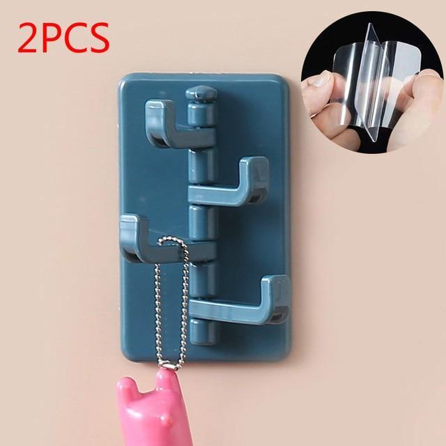 2pcs Multifunctional Smart Paper Holder Hooks - Image 5