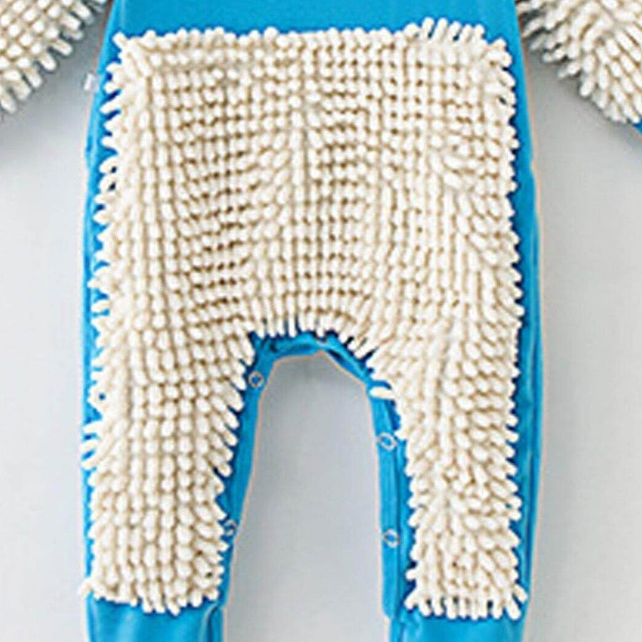 Funny Baby Mop Onesie - Image 6
