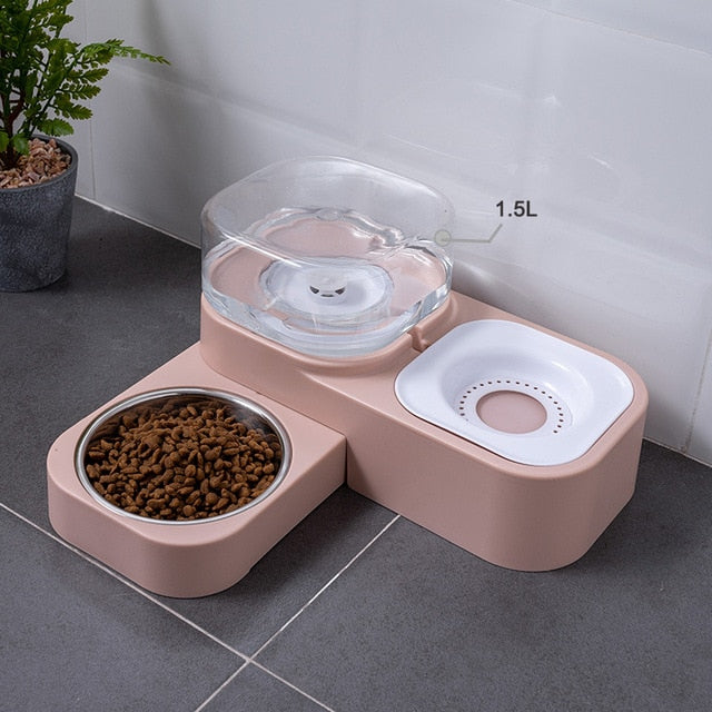 2in1 Automatic Creative Pet Dispenser - Image 1