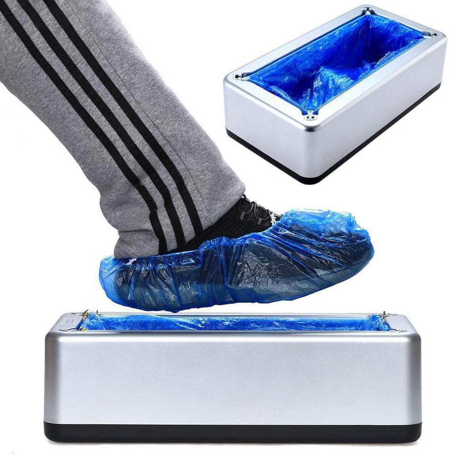 Portable Hand-Free Disposable Shoe Cover Box - Image 0