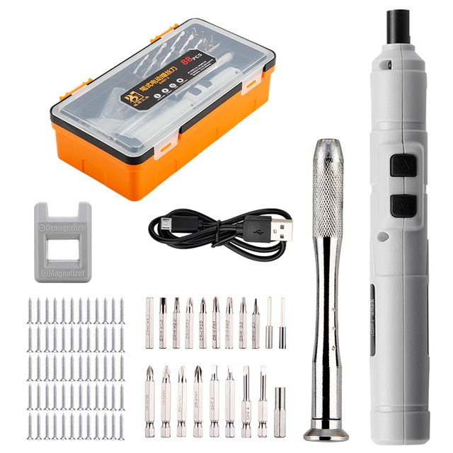 Cordless Mini Electrical Screwdriver Set - Image 6