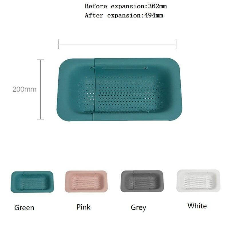Stylish Extendable Kitchen Drain Basket - Image 11