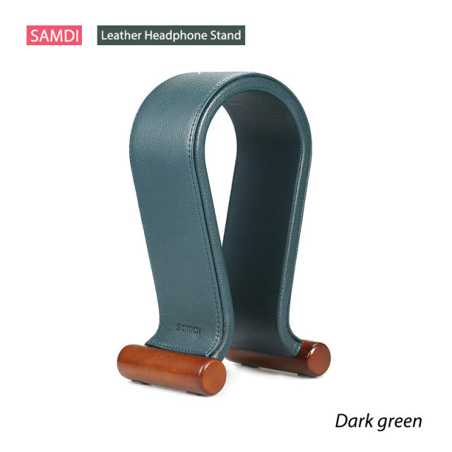 Walnut Wooded Headphones Headset Holder - Image 5