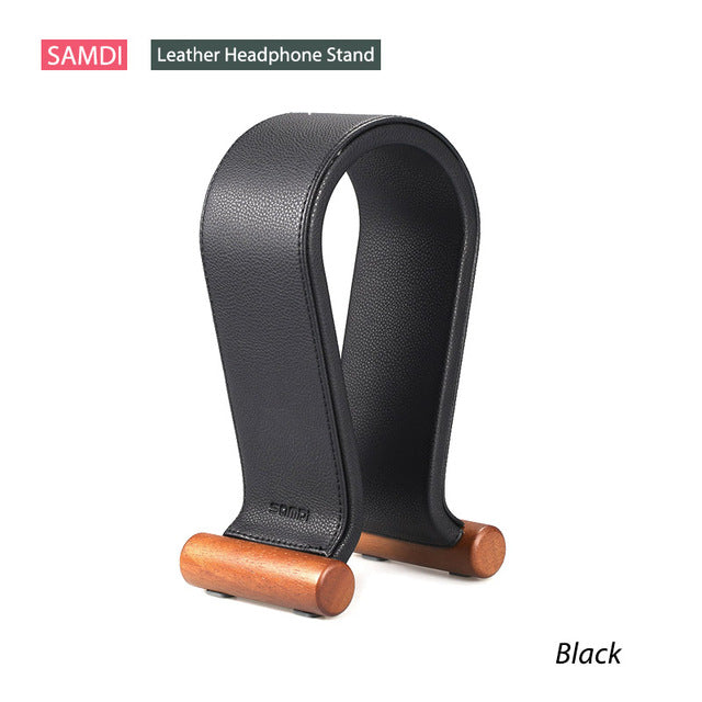 Walnut Wooded Headphones Headset Holder - Image 6