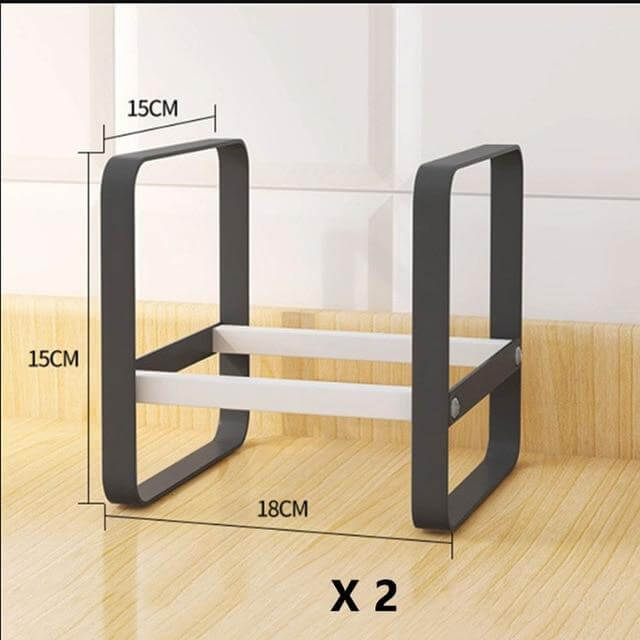 Kitchen Multifunctional Shelf Dish Organizer - Image 3