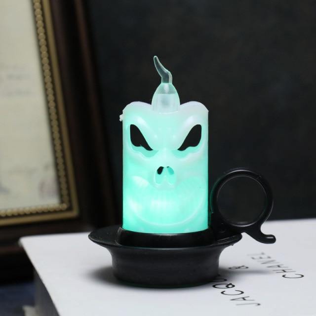 3D Pumpkin Skeleton Halloween Candle Lights - Image 10