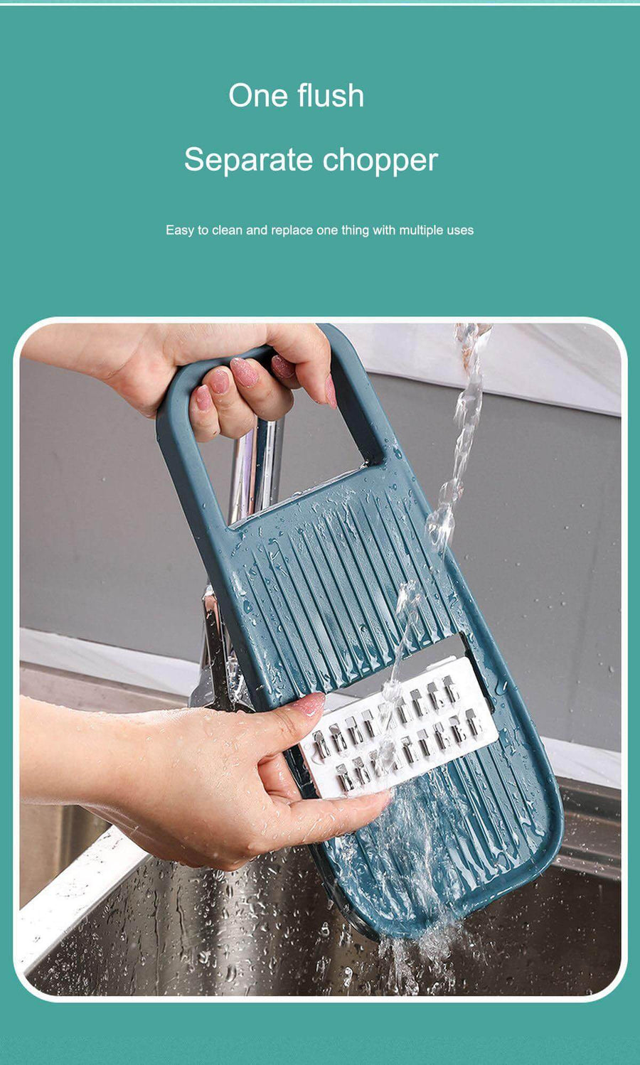 Multifunctional Pastel Vegetable Cutter - Image 15
