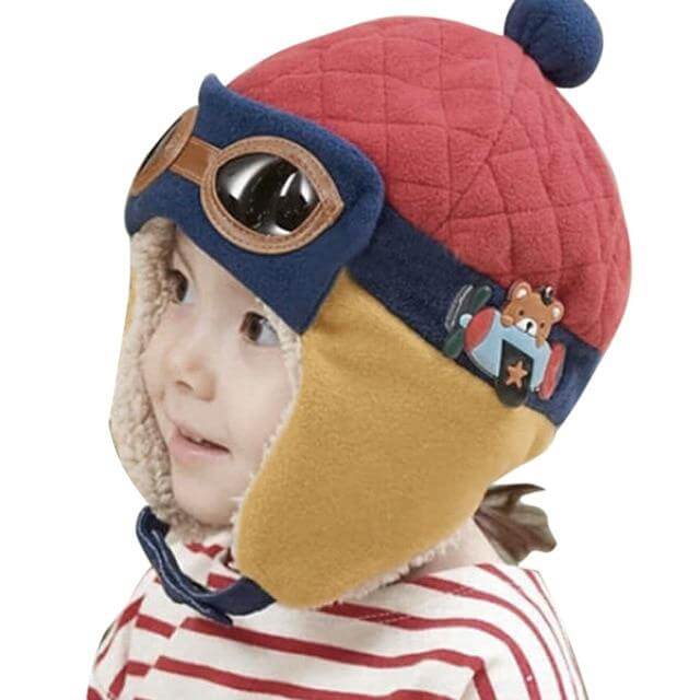 Baby Pilot Hat 4 Colors - Image 1