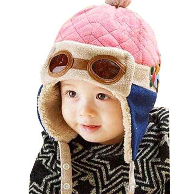 Baby Pilot Hat 4 Colors - Image 2