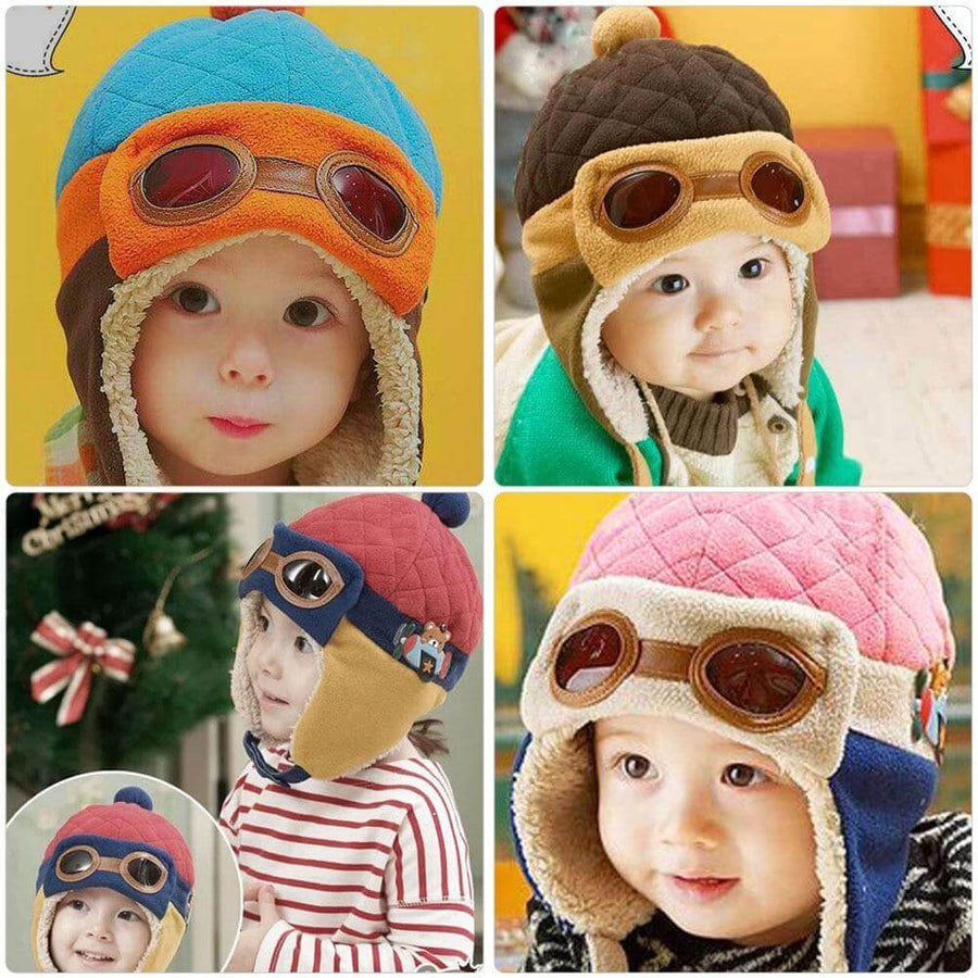 Baby Pilot Hat 4 Colors - Image 3