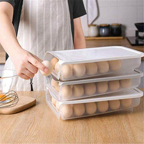 Creative Auto Roll Egg Storage Box - Image 0
