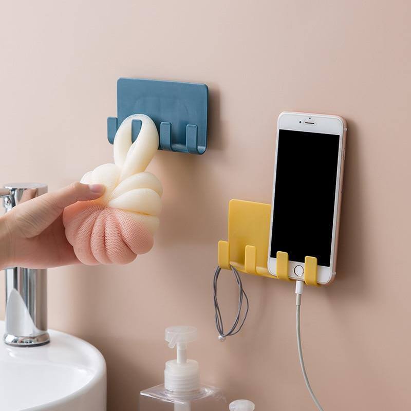 Colored Handy Pastel Cable Organizer and Phone Holder - Image 9