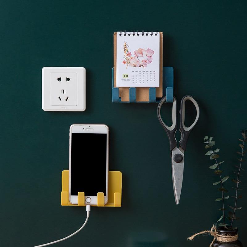 Colored Handy Pastel Cable Organizer and Phone Holder - Image 3
