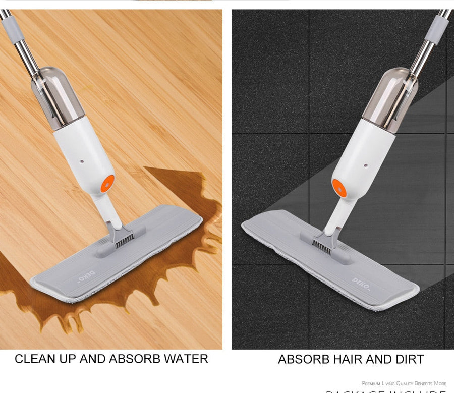 3in1 Hand Sweeper Water Spray Mop - Image 4