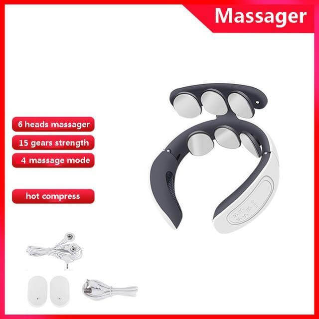 6 Heads Neck Shoulder Massager - Image 8