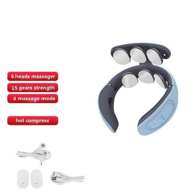 6 Heads Neck Shoulder Massager - Image 4