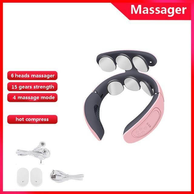 6 Heads Neck Shoulder Massager - Image 11