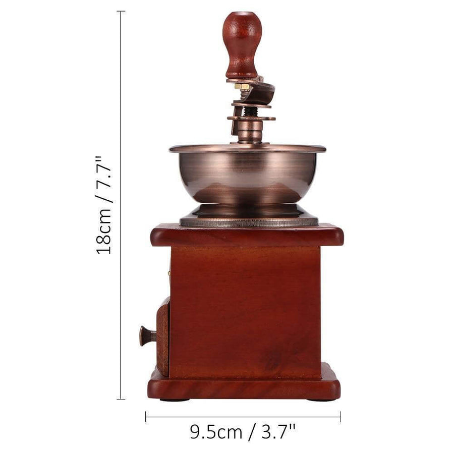 Wooden Antique Manual Coffee Grinder - Image 6