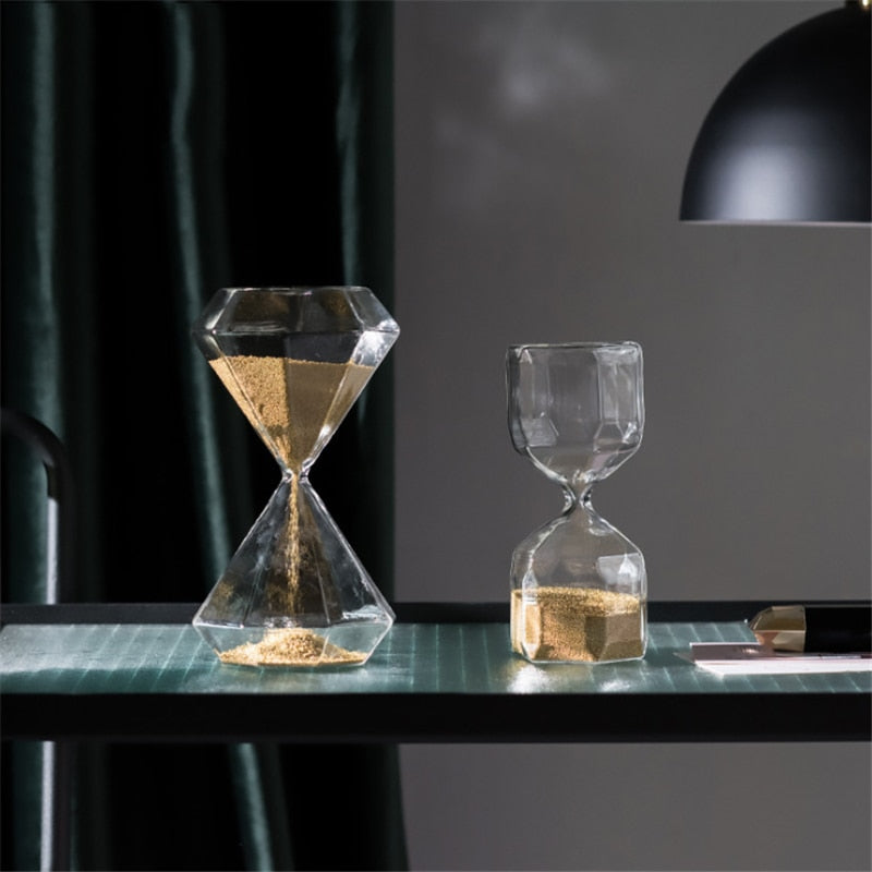 Nordic Art Creative Geometric Hourglass - Image 1