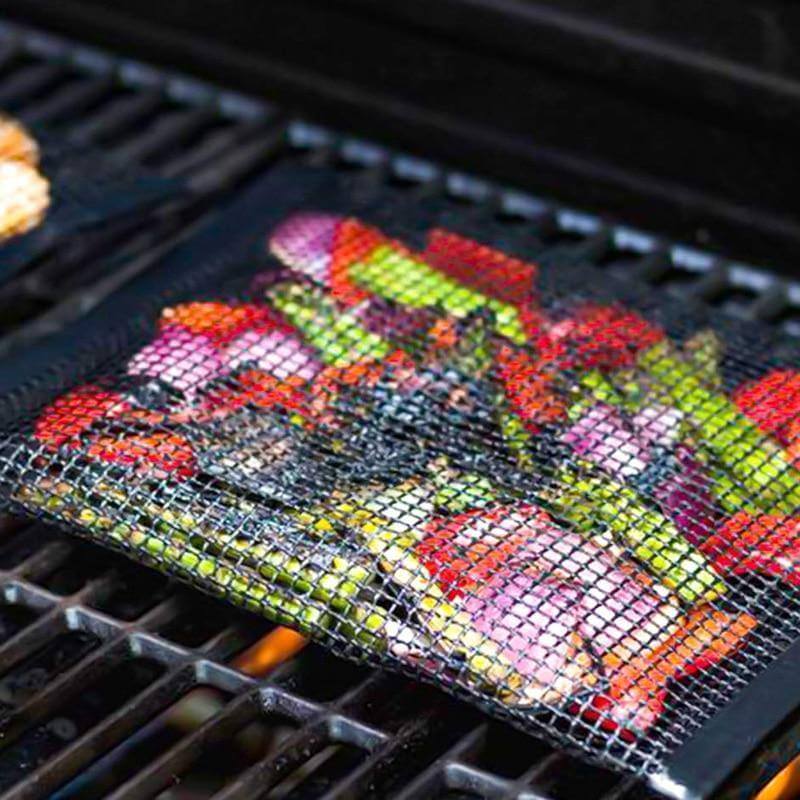 Non-stick BBQ Grill Mesh Mat - Image 0
