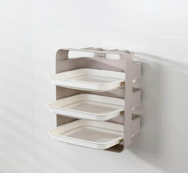 Wall-Mounted Space Saving Kitchen Organizer - Image 13