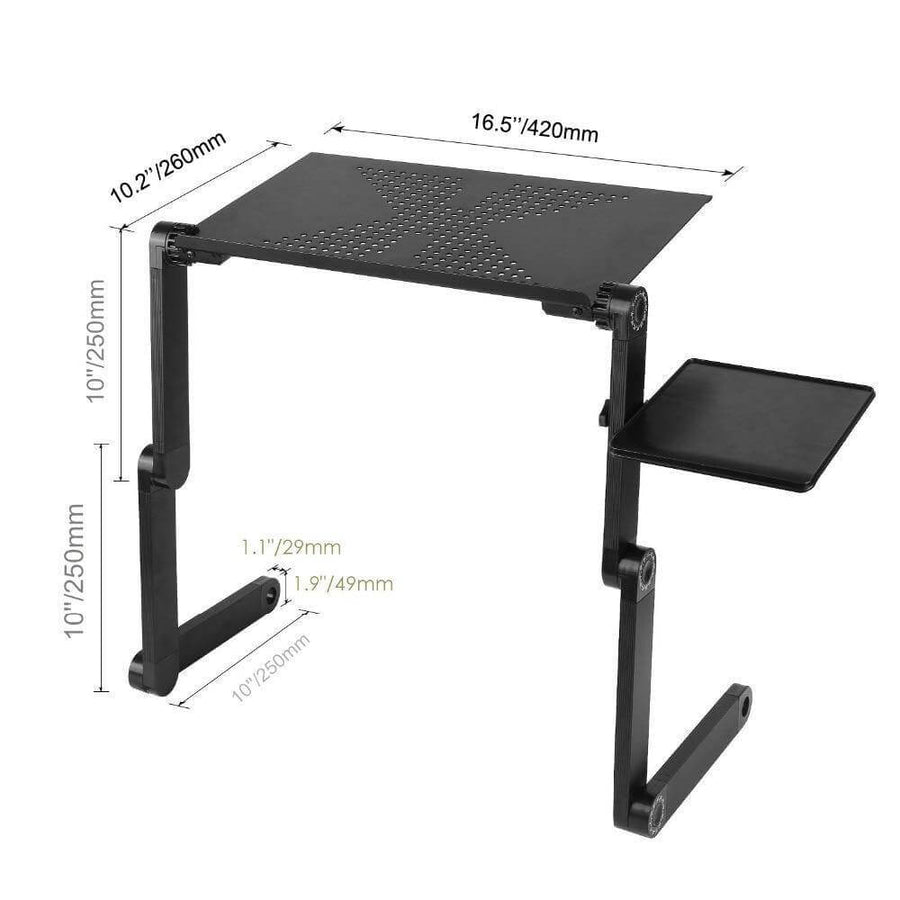 Adjustable Aluminum Ergonomic Laptop Stand - Image 6