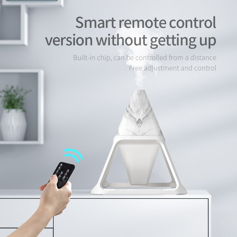 Cool Pyramid Humidifier Night Light - Image 3