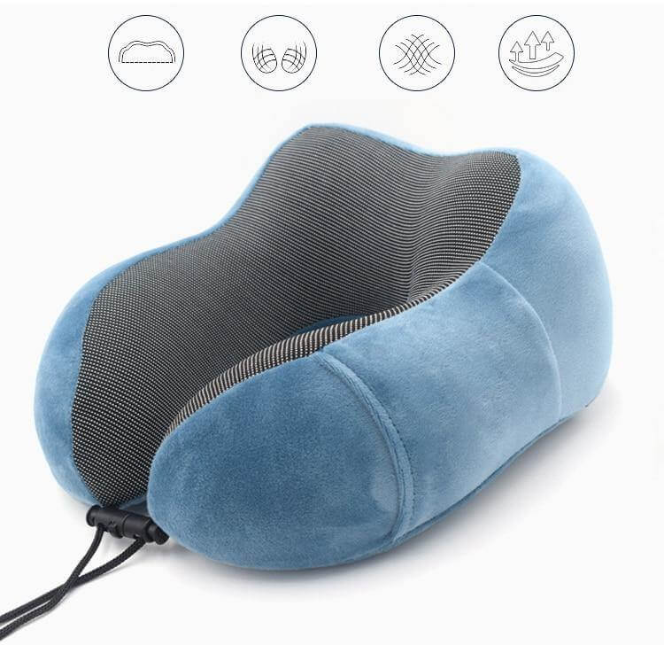 Shaped Soft Memory Foam Neck Pillow - Image 3