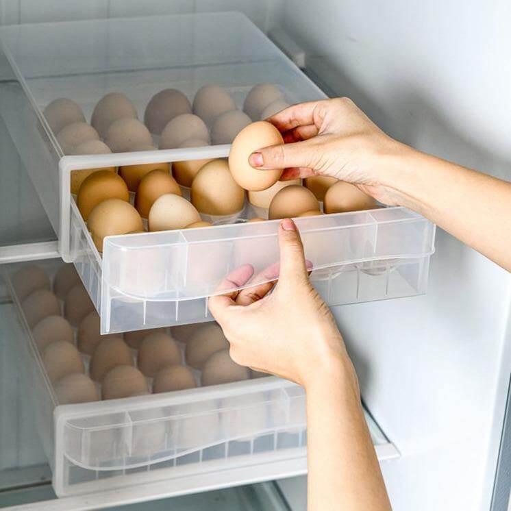 Transparent Egg Storage Drawer Container - Image 1