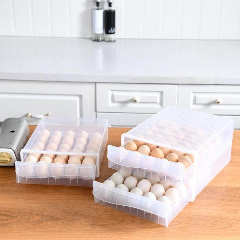 Transparent Egg Storage Drawer Container - Image 3