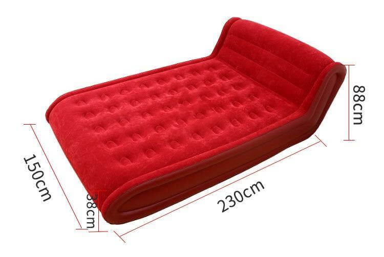 Portable Inflatable Double Air Bed Mattress - Image 10