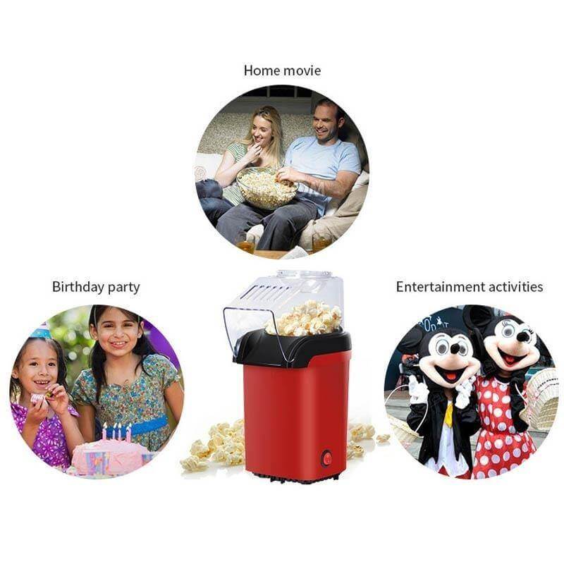 Mini Household Healthy Hot Air Popcorn Maker - Image 2