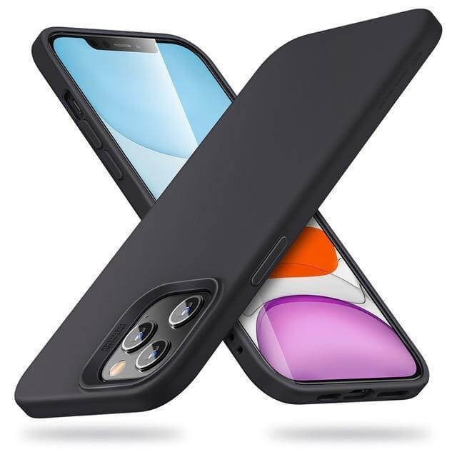 Silicone Slim Rubber Business iPhone 12 Case - Image 11