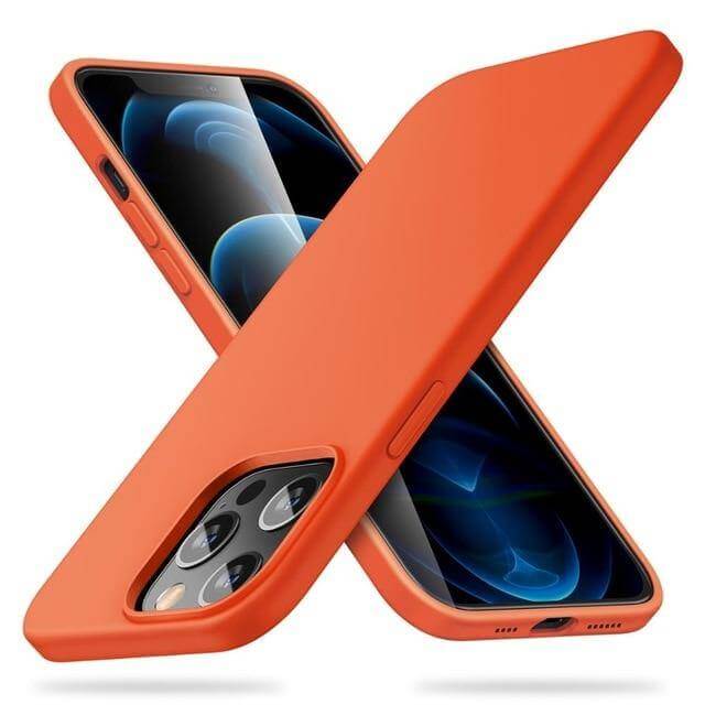 Silicone Slim Rubber Business iPhone 12 Case - Image 6