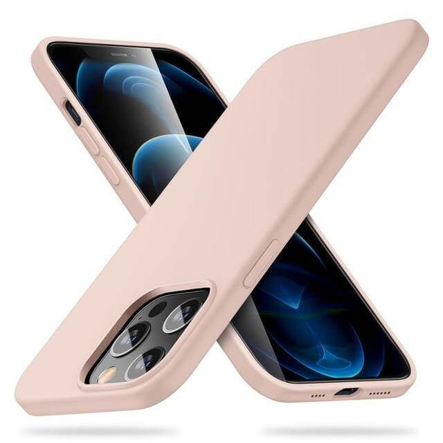 Silicone Slim Rubber Business iPhone 12 Case - Image 0