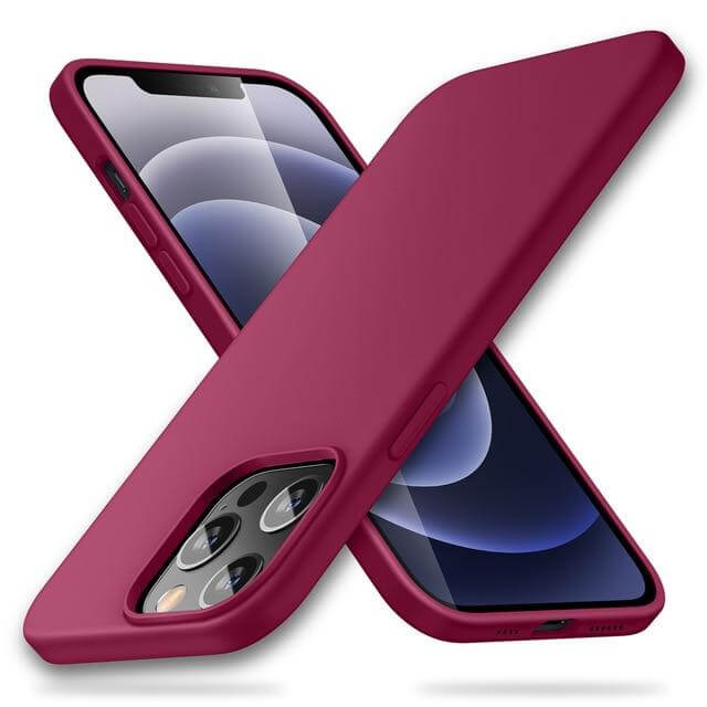 Silicone Slim Rubber Business iPhone 12 Case - Image 16