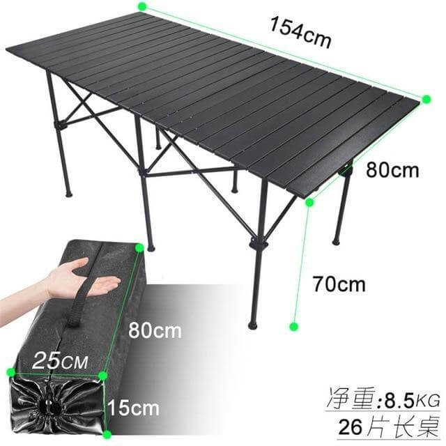 Waterproof Outdoor Folding Camping Picnic Table - Image 13