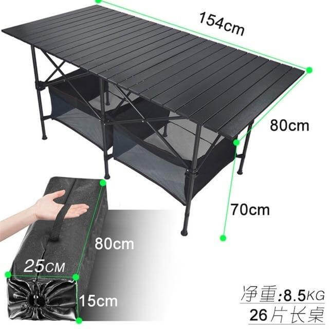 Waterproof Outdoor Folding Camping Picnic Table - Image 7